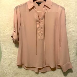 Express Pale Pink Blouse